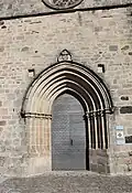 Le portail de l'église.
