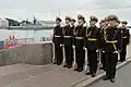 XXIe&nbsp;siècle, Russie. Gardes d'honneurs de la Flotte maritime militaire de Russie. Photo juillet 2017.