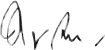Signature de Nawaz Sharifنواز شریف
