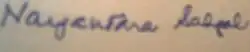 Signature de