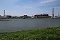 La confluence du Neckar aujourd'hui.