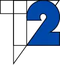 Logo de TV2 de septembre 1990 à septembre 1994