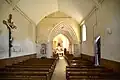 La nef de l’église Notre-Dame.