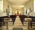 La nef de l'église Saint-Germain.