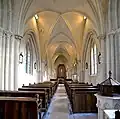 La nef de l'église Saint-Malo.