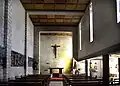 La nef de l’église Saint-Pierre.