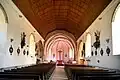 La nef de l’église Sainte-Anne.