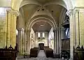 Croisée du transept et nef vus du chœur