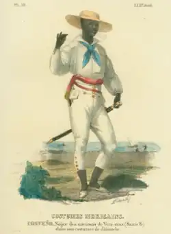 Costeño noir de Veracuz.