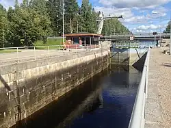 Le canal de Neituri.