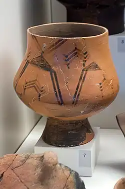 Poterie néolithique. Grotte Franchthi, 5800-5300 av. J.-C.