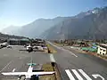 Aéroport en altitude.
