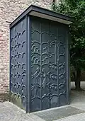 Portail d'entrée de l'église Neu St. Alban&nbsp;(de) à Cologne