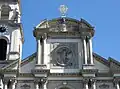 Détail : pignon