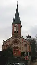 L'église paroissiale Notre-Dame-du-Mont-Carmel, avril 2015