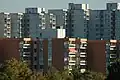 Plattenbeau à Munich-Neuperlach.