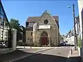 L'entrée de l'église (nord).