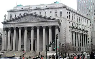 New York County Courthouse.