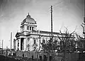 Vue latérale de la synagogue