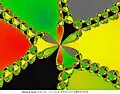 p
(
z
)
=
z
6
+
z
3
−
1
{\displaystyle p(z)=z^{6}+z^{3}-1}
.