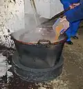 Ajout des épices.