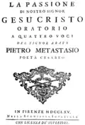 Musique de Niccolò Jommelli, Florence, 1765