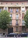 Le palais de Valence fait face à la partie nord du palais Majestic.
