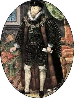 Christopher Hatton vers 1589