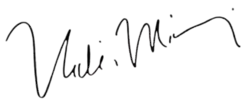 signature de Nicki Minaj