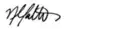Signature de Nicole Malliotakis