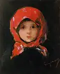 Portrait d'une petite fille