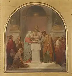 Esquisse pour l'église Saint-Nicolas-du-Chardonnet , Le Mariage de la Vierge, 1857, Musée des Beaux-Arts de la ville de Paris (Petit Palais)