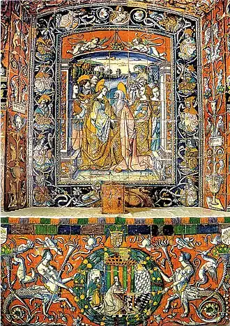 Francisco Niculoso, 1504, alcazar de Séville.
