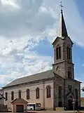 L'église Sainte-Lucie.