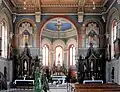 L'intérieur d'église.