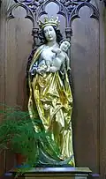 Vierge à l'enfant (XVe&nbsp;siècle).