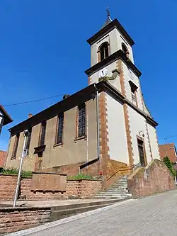 L'église protestante (1826).