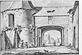 La Nierspoort ou Porte de la Niers, gravure de J. Bulthuis de 1787