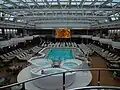The swimming pool.