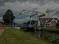 Pont basculant: de Zuidkant Klap