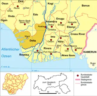 État du Delta