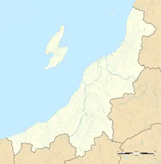 voir sur la carte de la préfecture de Niigata