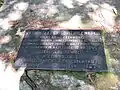 Plaque commémorative du capitaine Nikolai Markin Grigorewicza situé près de Zarudnia.