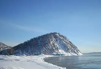 Vue en hiver.