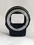 Adaptateur FTZ côté objectif