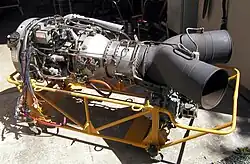 Vue du moteur.