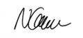 Signature de Nimet Baş