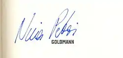 signature de Nina Petri
