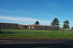 Ces huttes faisaient partie de l'ancienne base militaire de Norton Fitzwarren.