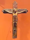 Crucifix de chef kongo, XIXe siècle, collection de Marc Léo Félix (même exposition).